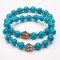 BUDDHA POWER BRACELET - TURQUOISE